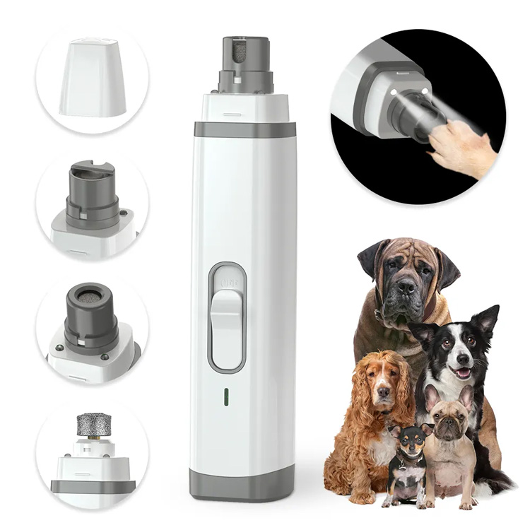 2 Sürətli Elektrikli Dırnaq Taşlama Dog Dırnaq Taşlama Trimmer
