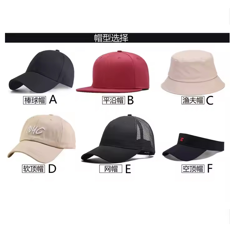 Xüsusi 5 panel və 6 panel yük maşını papaq papağı papaq loqotipi