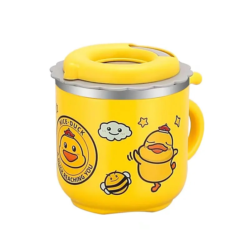 Qida təhlükəsiz saman cute sarı ördək sızma sızdırır