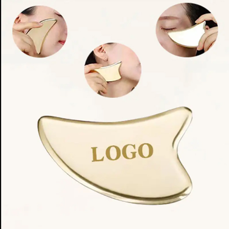 Jade Üz Masajçı Ürək Formalı Masaj Gua Sha