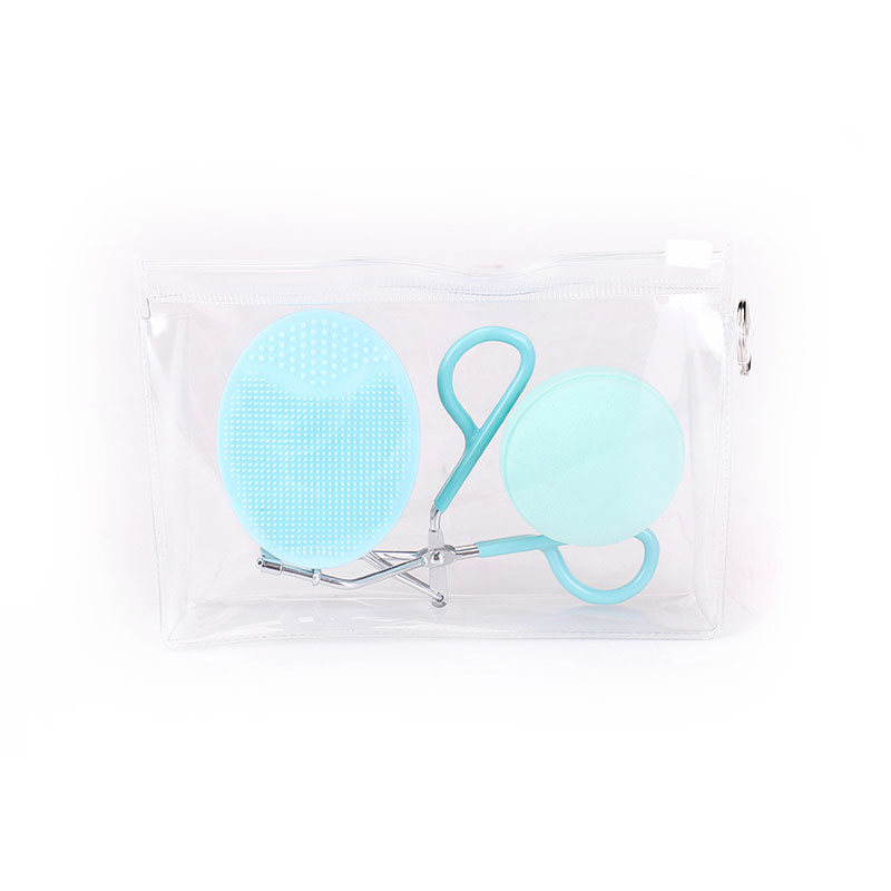 Makiyaj kostyumları Marcarons Blender Eyelash Curler Üz Skrabı