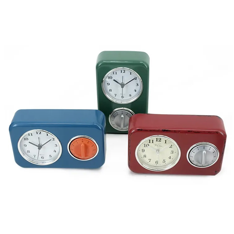 May Vere Unikal Dizayn Vintage Cədvəl Timer Saatı