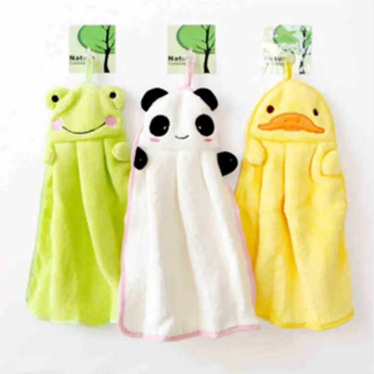 Yeni Körpə Meydanı Plush Hamam Körpə Əl Heyvanı Asma dəsmal