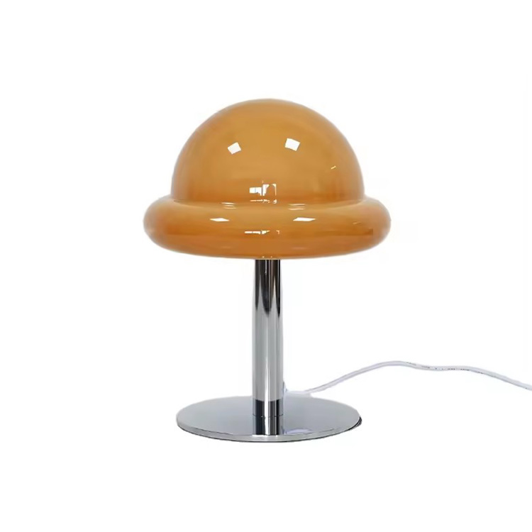 Nordic Style Dizayn Atmosfer Şüşə Lolipop Stol Lampası