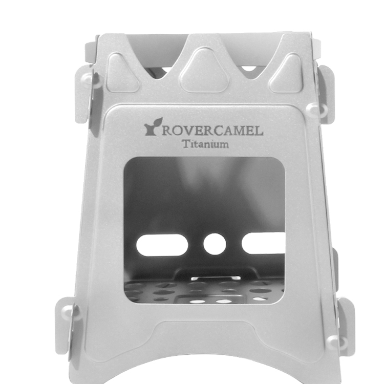 Portativ düşərgə ağac sobası titan taxta odun