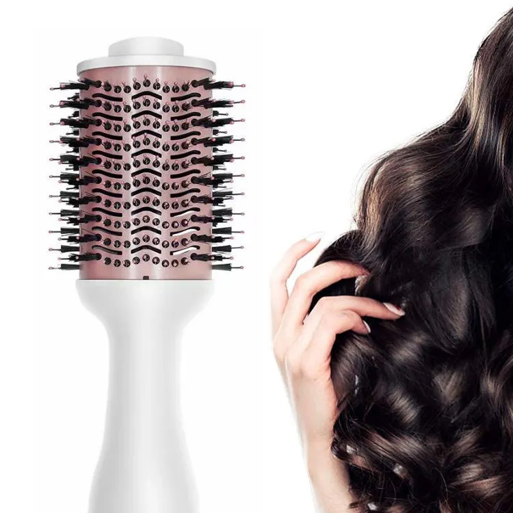 Professional 1200w saç qurutma qurğusu fırçası İon Blower Comb