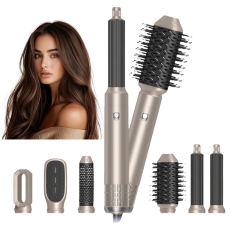 Professional 6 IN 1 multi stiler və saç qurutma maşını Curler Styling Tools